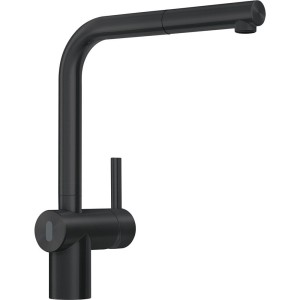 Bateria kuchenna Franke Atlas Neo Sensor Czarna Stal szlachetna, wyciągana wylewka