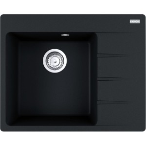 Zlewozmywak nakładany Franke CNG 611-62 TL Fragranit+ Onyx z ociekaczem po prawej
