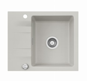 Zlewozmywak nakładany Systemceram Genea 60 Ceramika Alu