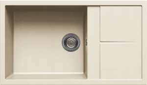 Zlewozmywak Elleci UNICO 410 G62 Bianco Antico