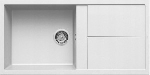 Zlewozmywak Elleci UNICO 480 K96 White
