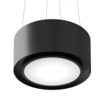 Okap kuchenny wyspowy Ciarko Piu Light Czarny 80 cm