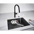 Zlewozmywak Franke Kanon KNG 110-52 Czarny Mat / Czarny odpływ