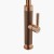 Bateria Franke Mythos Masterpiece pull-out spray miedź
