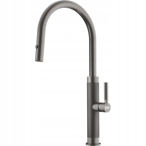 Bateria Franke Mythos Masterpiece pull-out spray antracyt