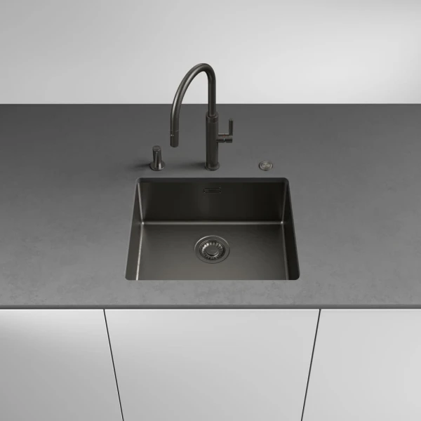 Bateria Franke Mythos Masterpiece pull-out spray antracyt