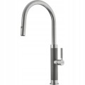 Bateria Franke Mythos Masterpiece pull-out spray stal szlachetna