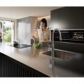 Bateria Franke Mythos Masterpiece pull-out spray stal szlachetna