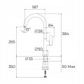 Zlewozmywak Teka Comfort 45 B-TQ Onyks + bateria Oval 915 Czarna