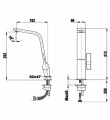Zlewozmywak Teka FlexLinea RS15 50.40 PVD Miedź + bateria ICC 915 Tytan