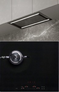 Płyta indukcyjna Ciarko CulinaSync Advanced 60 cm + Okap Duo 55 Czarny