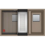 Zlewozmywak podwieszany Franke Kanon KNG 160-46-21 Fragranit+ Cappuccino