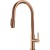 Bateria kuchenna Franke Maris Slim Clear Water J pull-out Miedziany