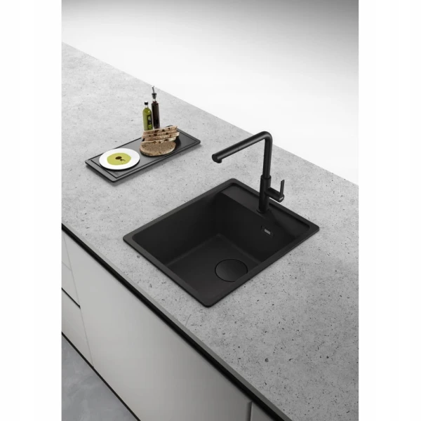 Bateria kuchenna Franke Maris Slim L pull-out Czarny mat