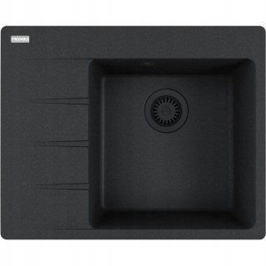 Zlewozmywak Franke CNG 611-62 TL Onyx Lewy / Czarny odpływ