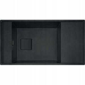 Zlewozmywak Franke Fresno FSG 611 Fragranit+ Onyx / Czarny odpływ