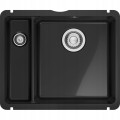 Zlewozmywak Franke KubusX KXK 160-37-12 Onyx połysk