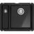 Zlewozmywak Franke KubusX KXK 160-37-12 Onyx połysk