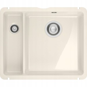 Zlewozmywak Franke KubusX KXK 160-37-12 Kremowy połysk