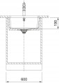 Zlewozmywak Franke KubusX KXK 110-51 Czarny mat