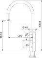 Bateria wielofunkcyjna Franke Mythos Water Hub All In One czarny mat