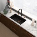 Bateria kuchenna Franke Maris Stripes J pull-out czarny mat / miedź