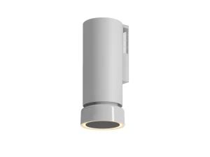 Okap kuchenny przyścienny Ciarko Fluo White / White Gloss