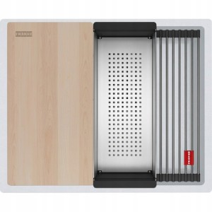 Zlewozmywak podwieszany Franke Kanon KNG PRO 110-52 Biały polarny