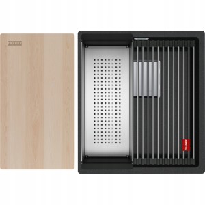 Zlewozmywak podwieszany Franke Kanon KNG PRO 110-37 Onyx