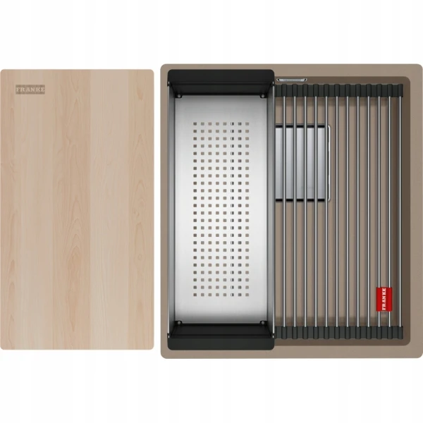 Zlewozmywak podwieszany Franke Kanon KNG PRO 110-37 Cappuccino