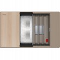 Zlewozmywak podwieszany Franke Kanon KNG PRO 110-62 Cappuccino