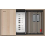 Zlewozmywak podwieszany Franke Kanon KNG PRO 160-46-21 Cappuccino