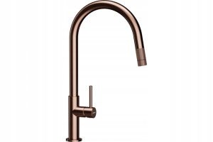 Bateria Schock TALIA 536120 COB Copper Brushed wyciągana wylewka