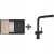 Zlewozmywak Franke Kanon KNG PRO 160-46-21 Czarny mat + Active L Twist
