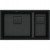 Zlewozmywak Franke Kanon KNG PRO 160-46-21 Czarny mat + Active L Twist