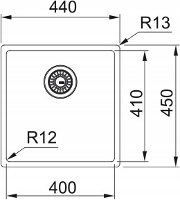 Zlewozmywak Franke Mythos BXM 210/110-40 Złoty
