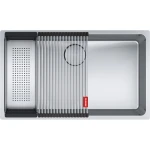 Zlewozmywak podwieszany Franke Mythos MYX 110-70 Stal szlachetna