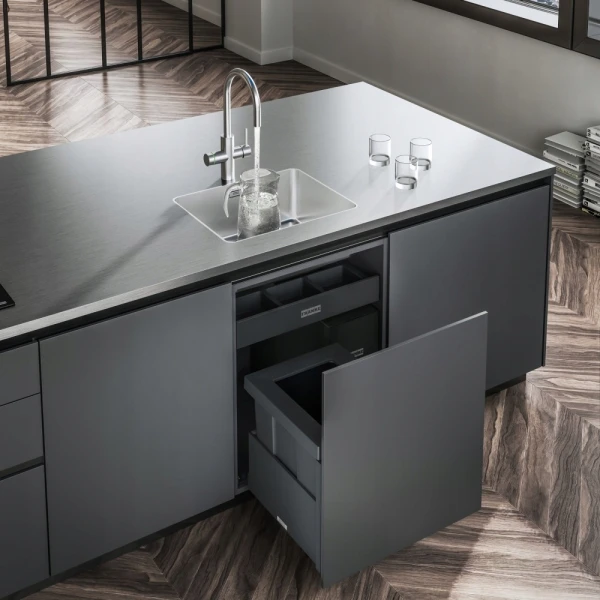 System sortowania odpadów Sorter Mythos Water Hub 1 kosz