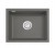 Zlewozmywak podwieszany SystemCeram Mera 50 U Lava 80