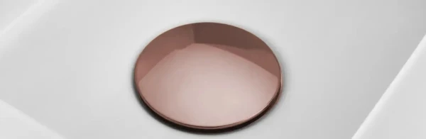 Nakładka odpływu SystemCeram Miedź Copper do zlewozmywaków ceramicznych