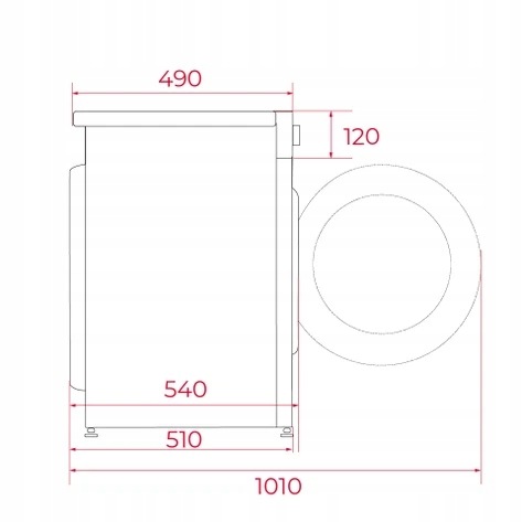 Pralka wolnostojąca Teka WM 20841 W PL 8 kg