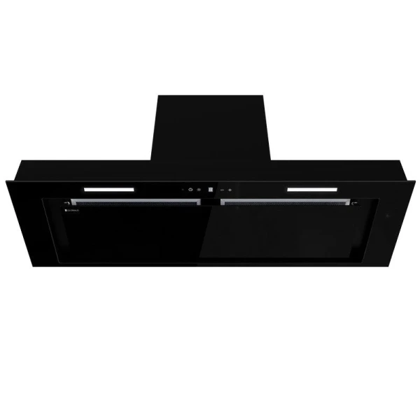 Okap kuchenny podszafkowy Globalo Materi 90.2 Black 90 cm
