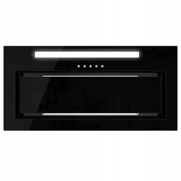 Okap kuchenny podszafkowy Globalo Senturo 60.3 Black 60 cm