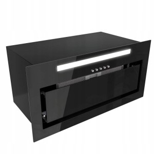 Okap kuchenny podszafkowy Globalo Senturo 60.3 Black 60 cm