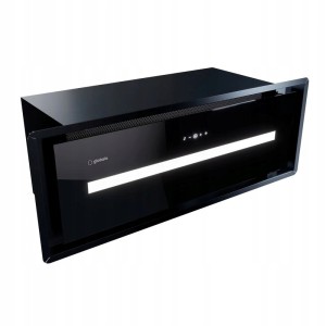 Okap kuchenny podszafkowy Globalo Pinelio 80.1 Black 80 cm
