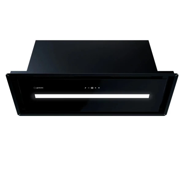Okap kuchenny podszafkowy Globalo Pinelio 80.1 Black 80 cm