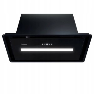 Okap kuchenny podszafkowy Globalo Pinelio 60.1 Black 60 cm