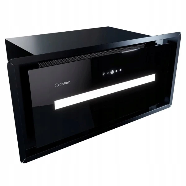 Okap kuchenny podszafkowy Globalo Pinelio 60.1 Black 60 cm