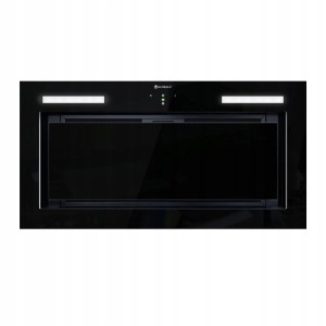 Okap kuchenny podszafkowy Globalo Lumotion 60.1 Black 60 cm