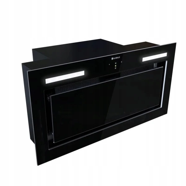 Okap kuchenny podszafkowy Globalo Lumotion 60.1 Black 60 cm